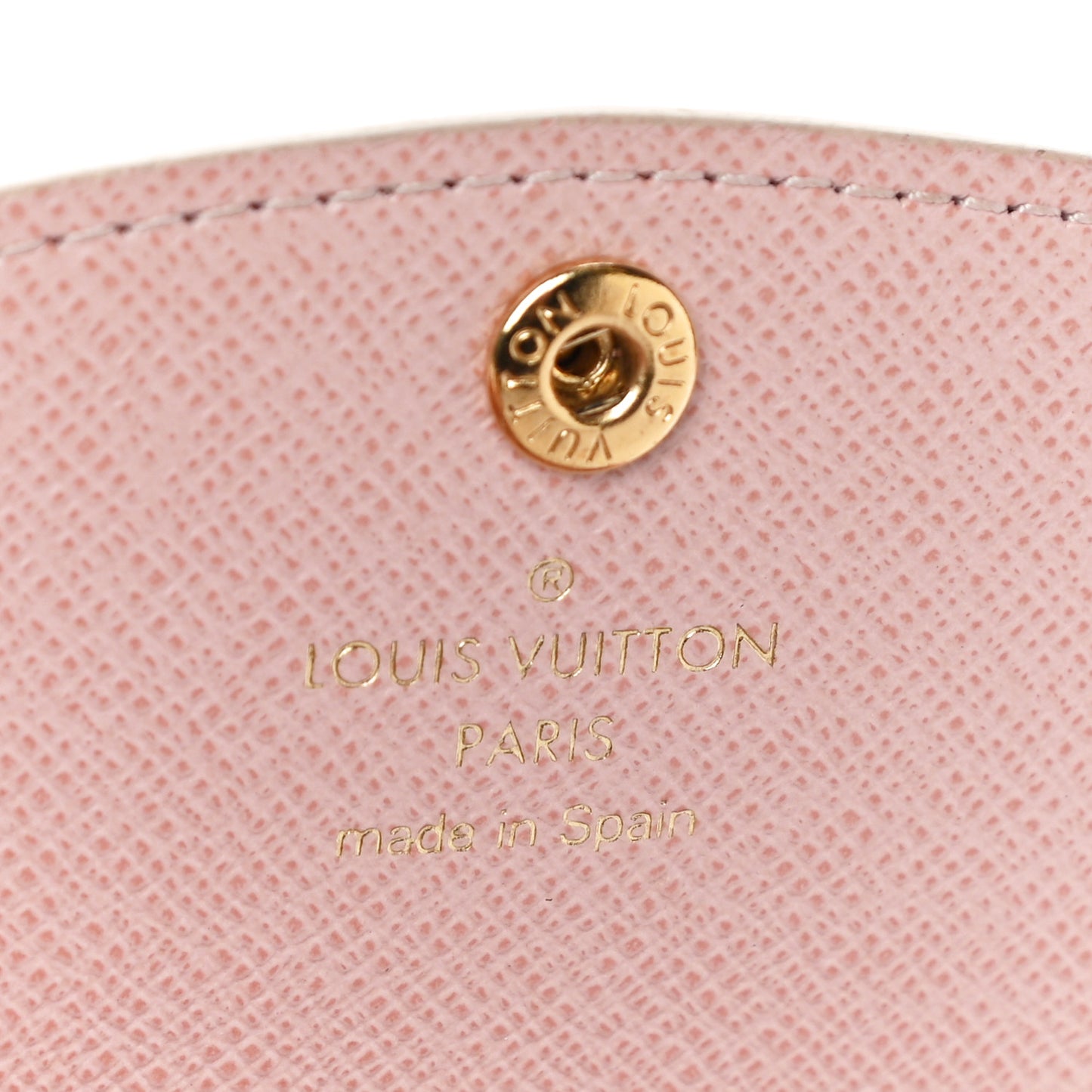 Damier Azur Rosalie Coin Purse Rose Ballerine