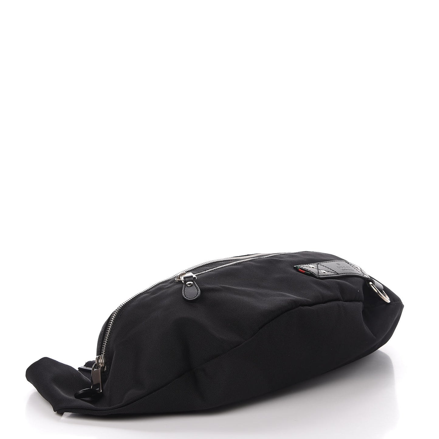 Nylon Web Belt Bag Black