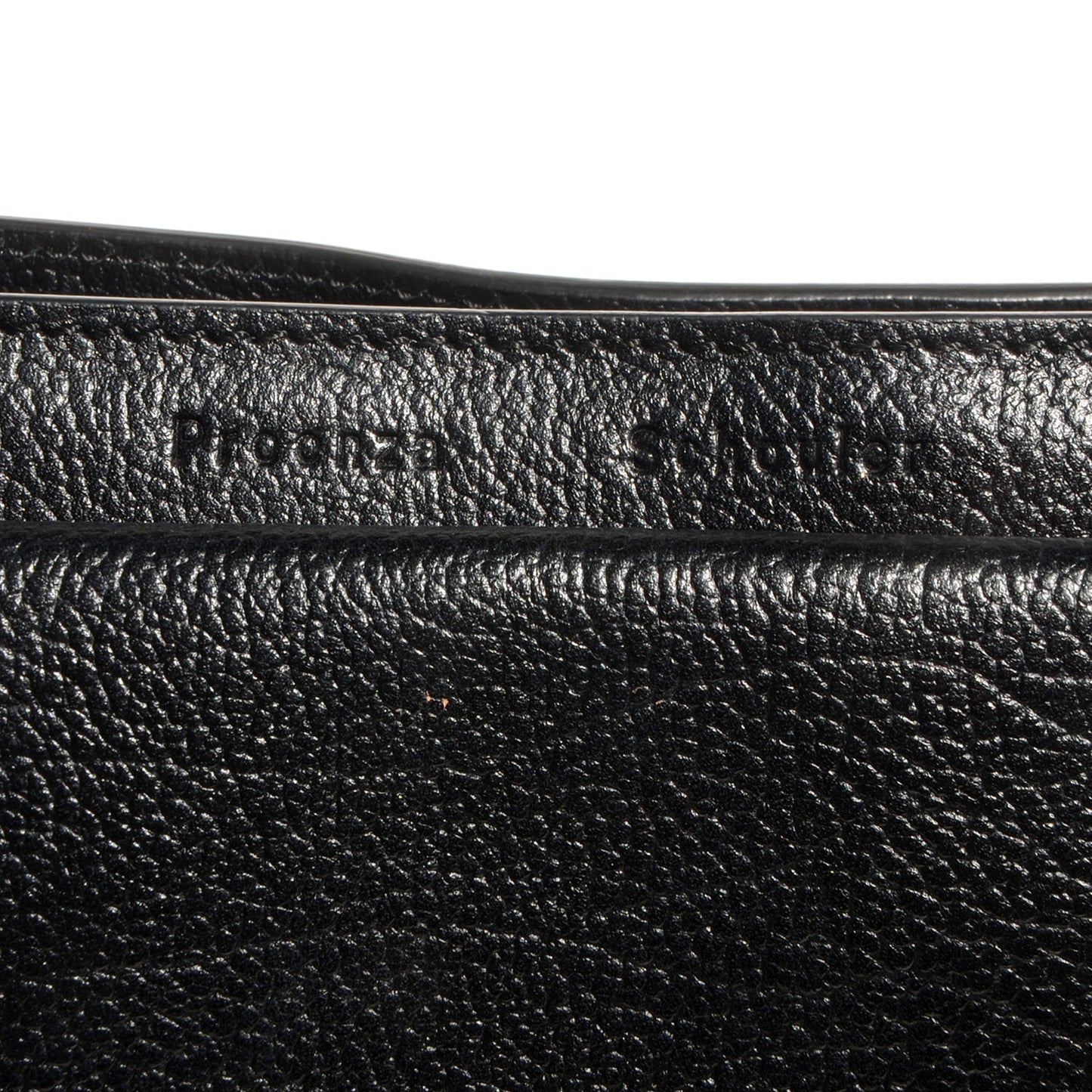 Leather PS13 Clutch Black