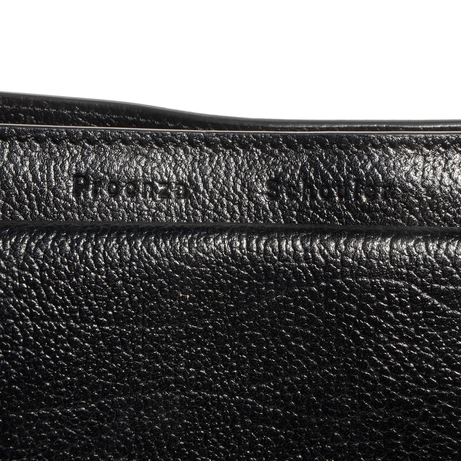 Proenza Schouler Leather PS13 Clutch Black 10 of 10