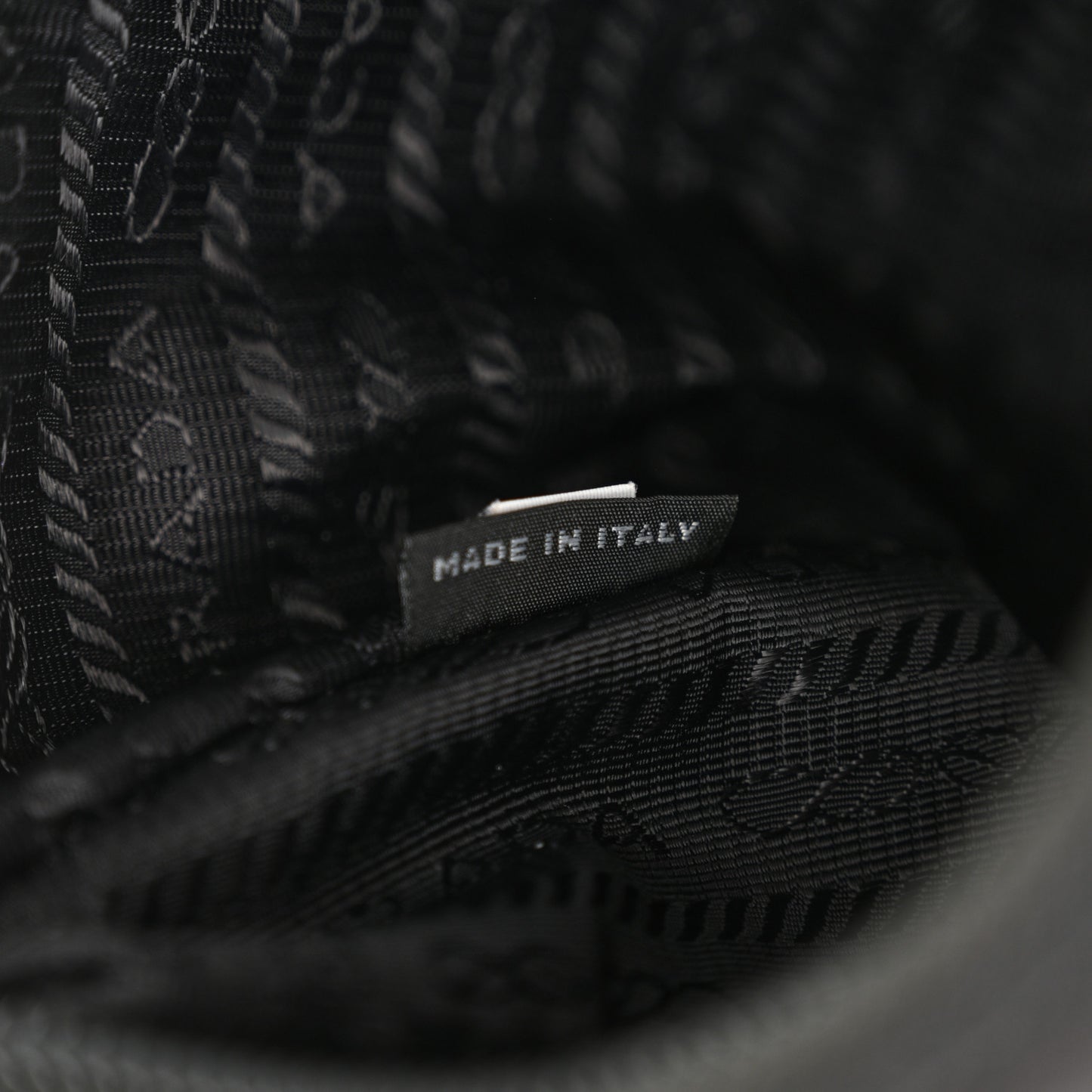 Tessuto Nylon Mini Re-Edition 2000 Bag Black