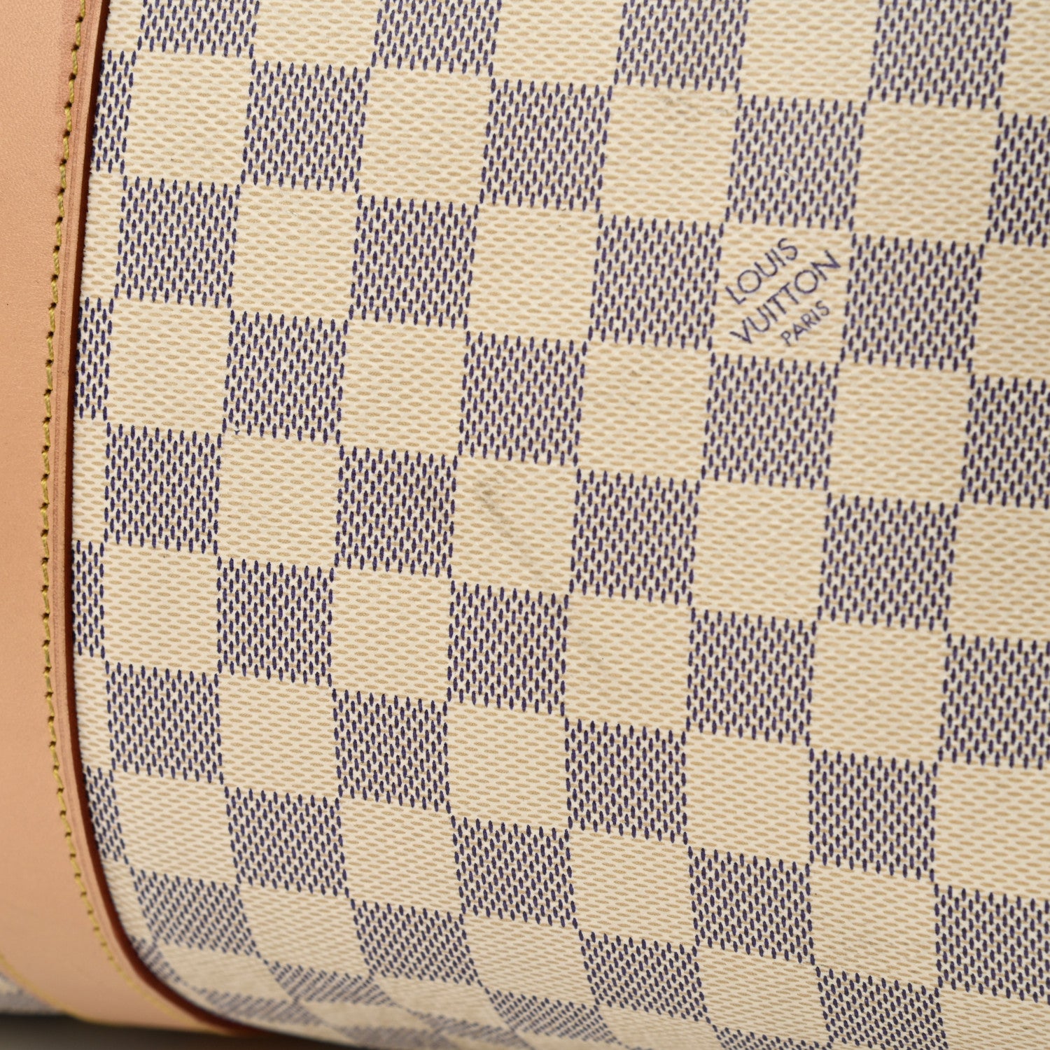 Louis Vuitton Damier Azur Keepall Bandouliere 45 15 of 15