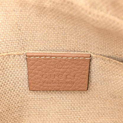 Gucci Pebbled Calfskin Small Soho Disco Bag Camelia 6 of 12