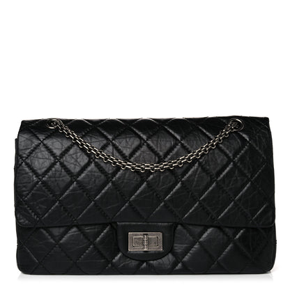 Chanel Aged Calfskin Quilted 2.55 Reissue 227 Flap Black 1 of 11
