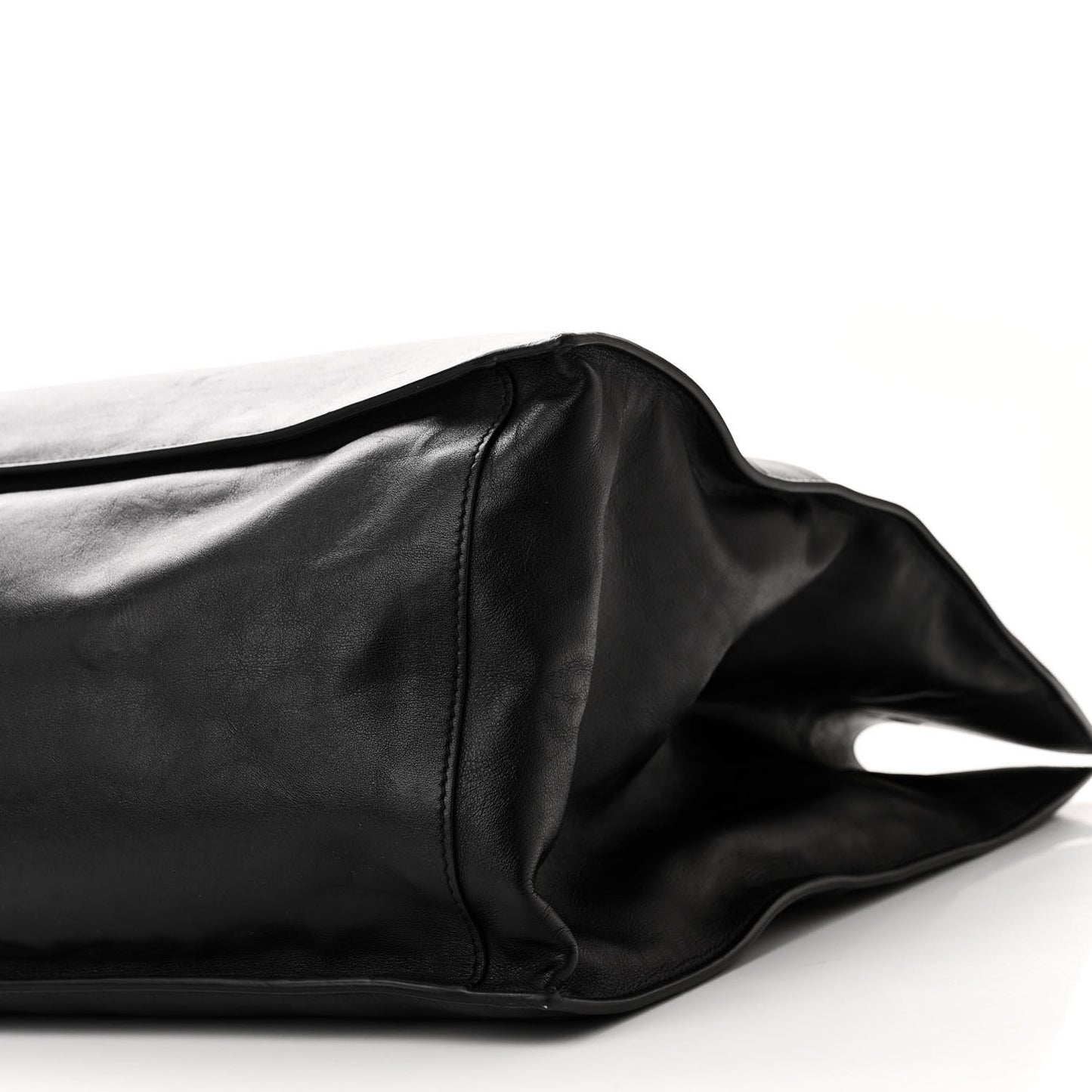 Vitello Large Rive Gauche Tote Black