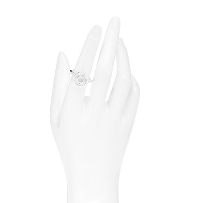 Tiffany Sterling Silver Atlas Round Medallion Ring 54 7 2 of 5