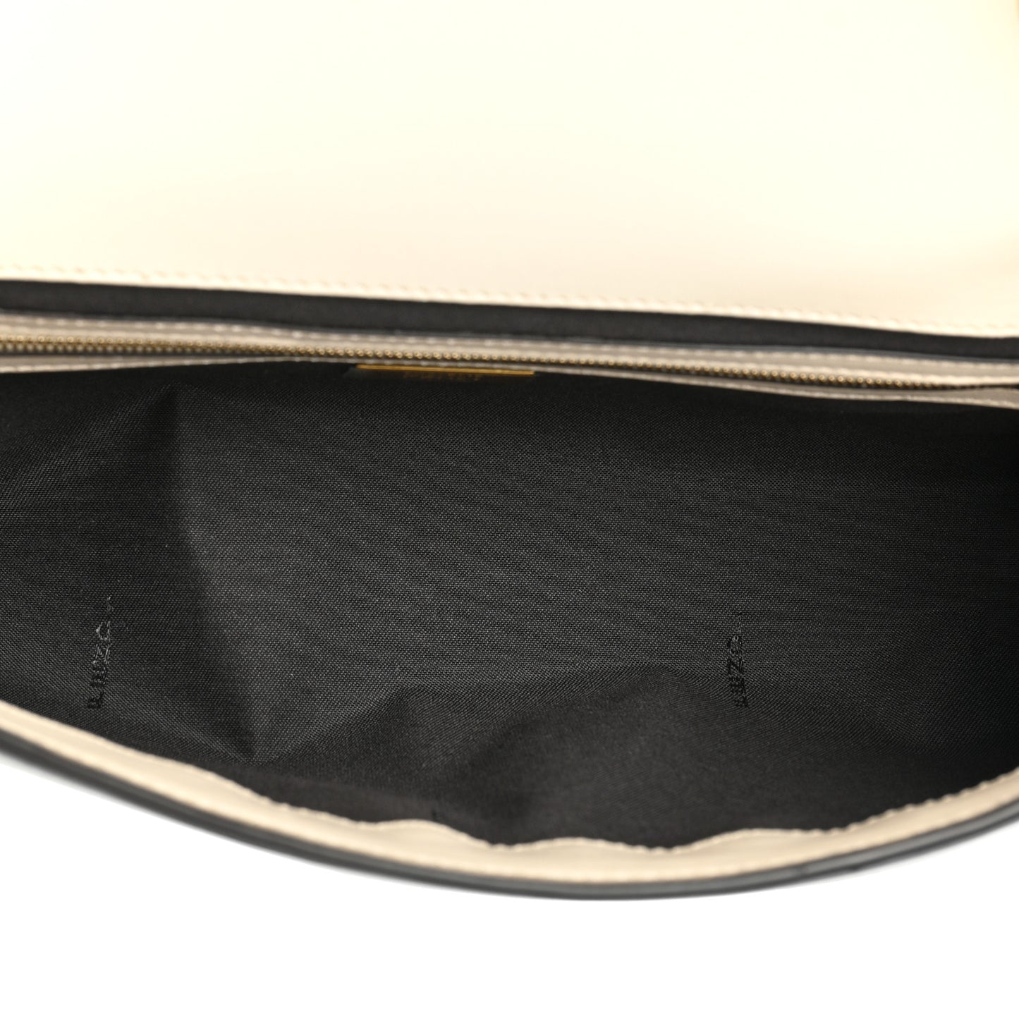 Nappa Apolo Bi-Color Chain Baguette Uovo Black