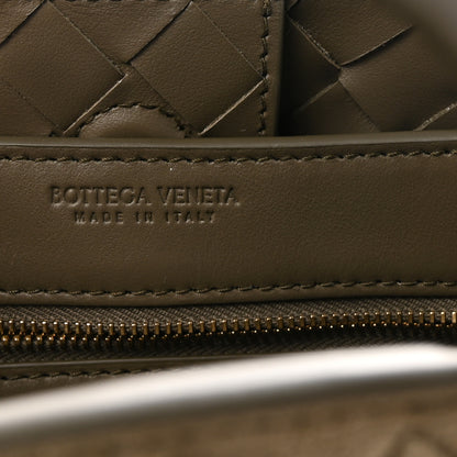 Bottega Veneta Suede Intrecciato Small Andiamo Shoulder Bag Cypress 6 of 9