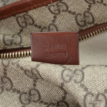 Gucci GG Plus Monogram Medium Signature Web Loop Vertical Tote Brown 7 of 7