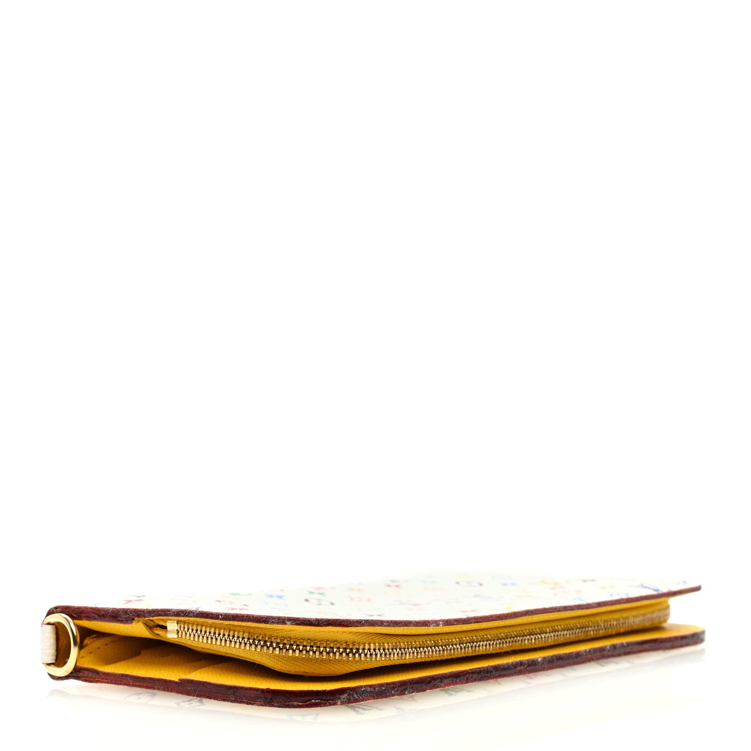 Louis Vuitton Monogram Multicolor Insolite Wallet White Citron 4 of 6