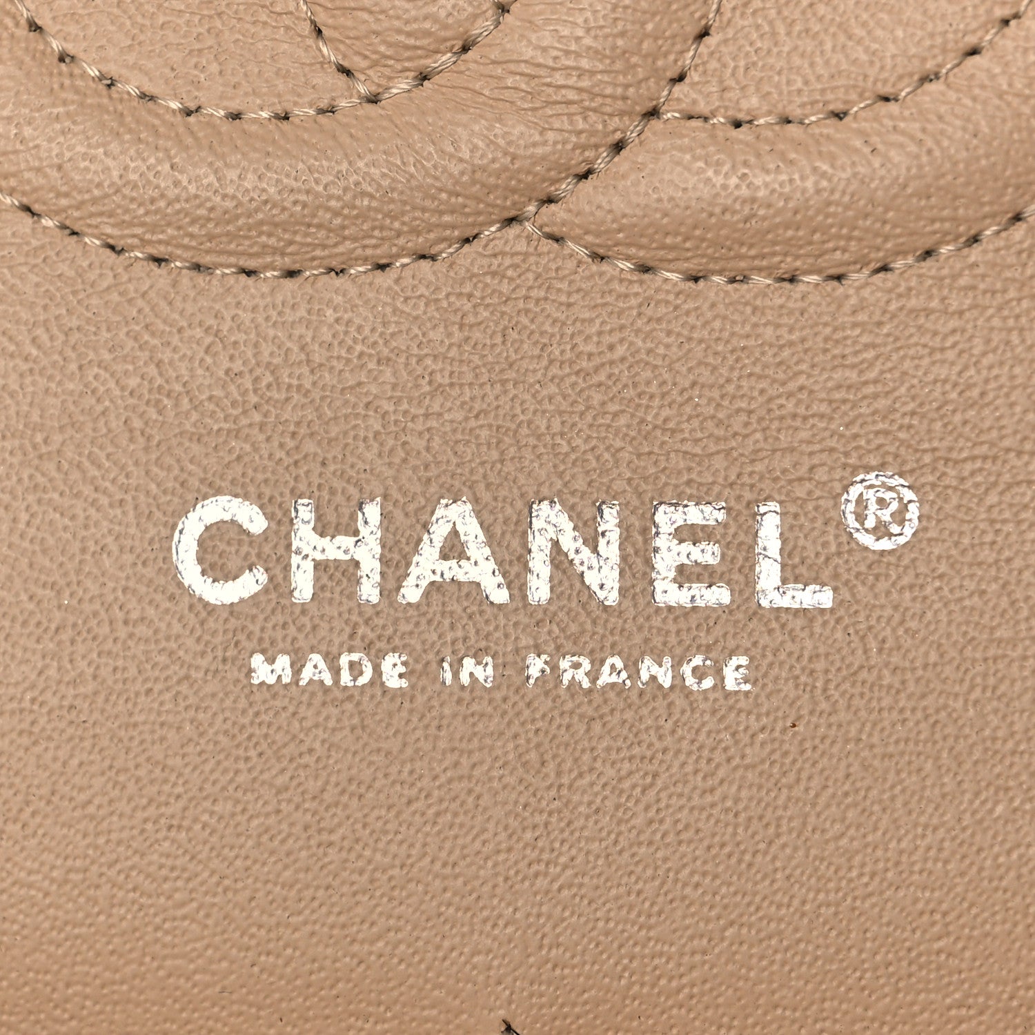 Chanel Caviar Quilted Medium Double Flap Beige Clair 6 of 10