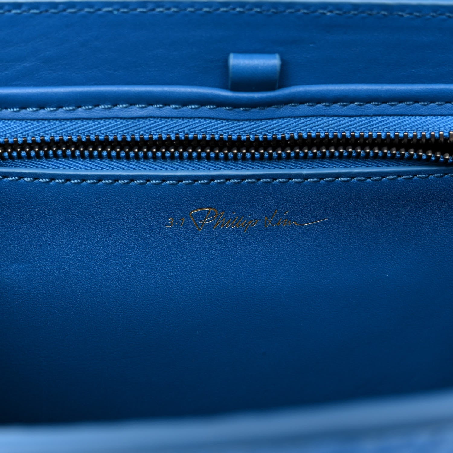 3.1 Phillip Lim Textured Calfskin Mini Pashli Satchel Azure 6 of 10