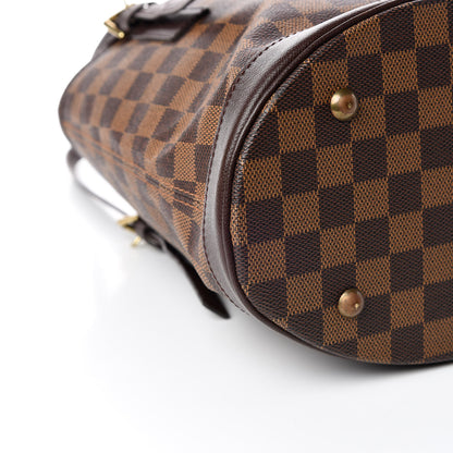 Louis Vuitton Damier Ebene Marais Bucket 23 5 of 16