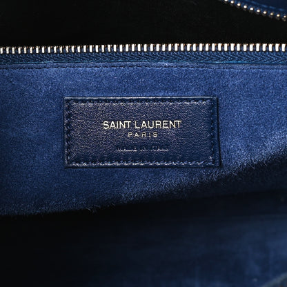 Saint Laurent Calfskin Small Sac De Jour New Marine 6 of 15