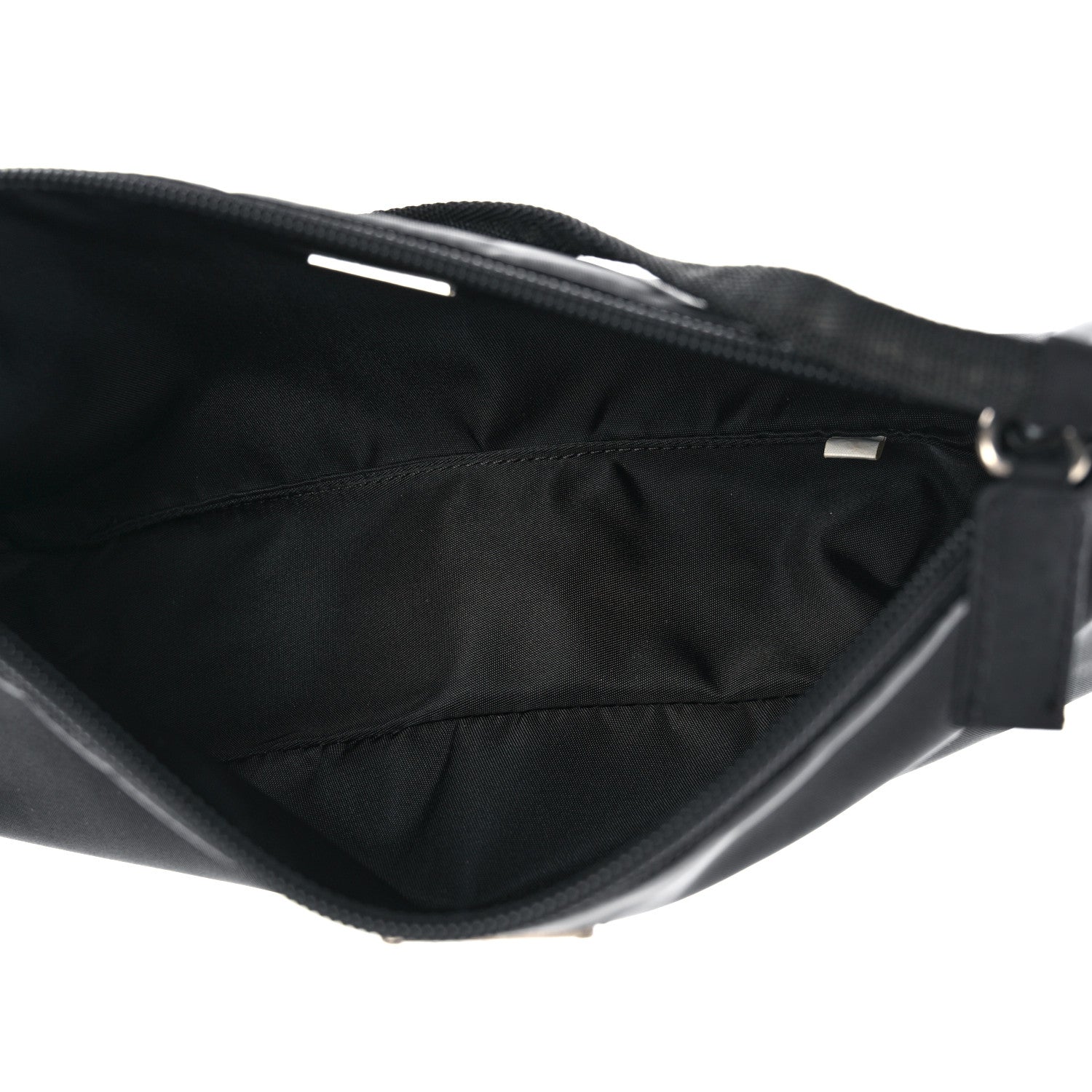 Prada Tessuto Nylon Pochette Bag Black 5 of 11