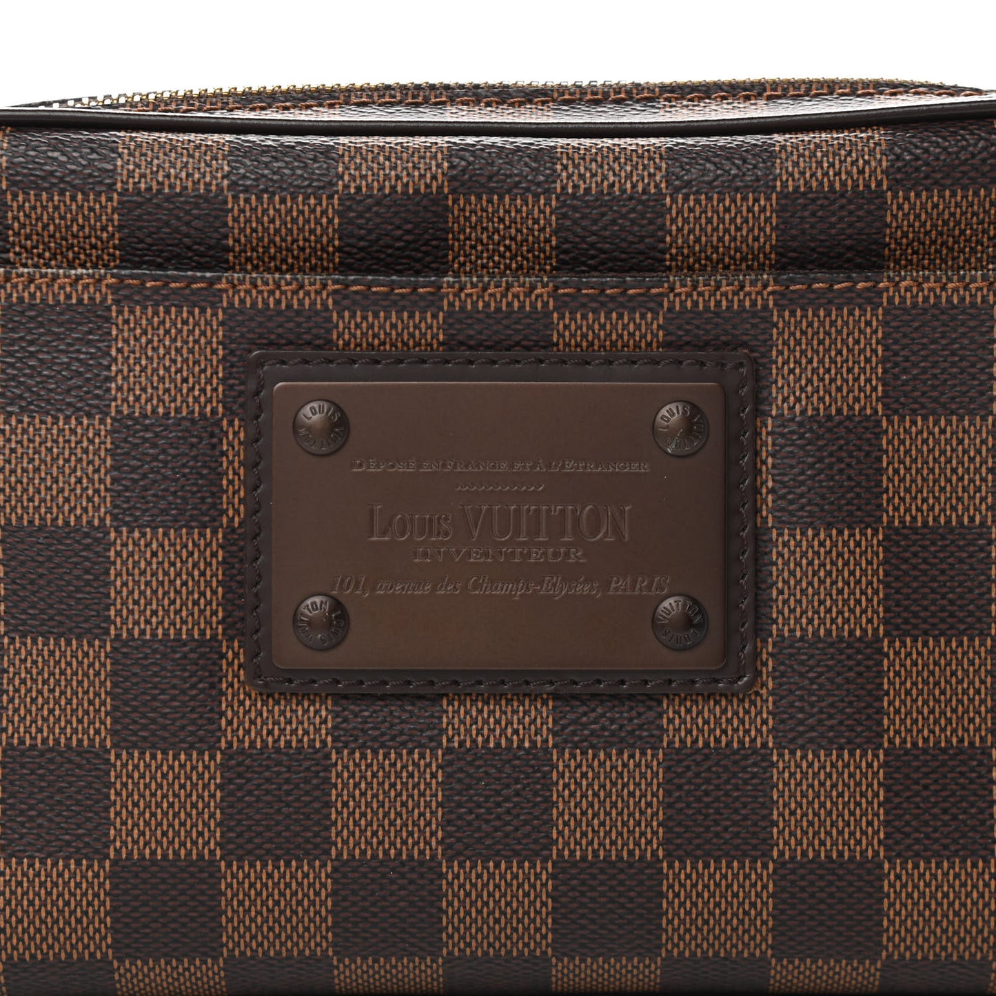 Damier Ebene Brooklyn Bum Bag