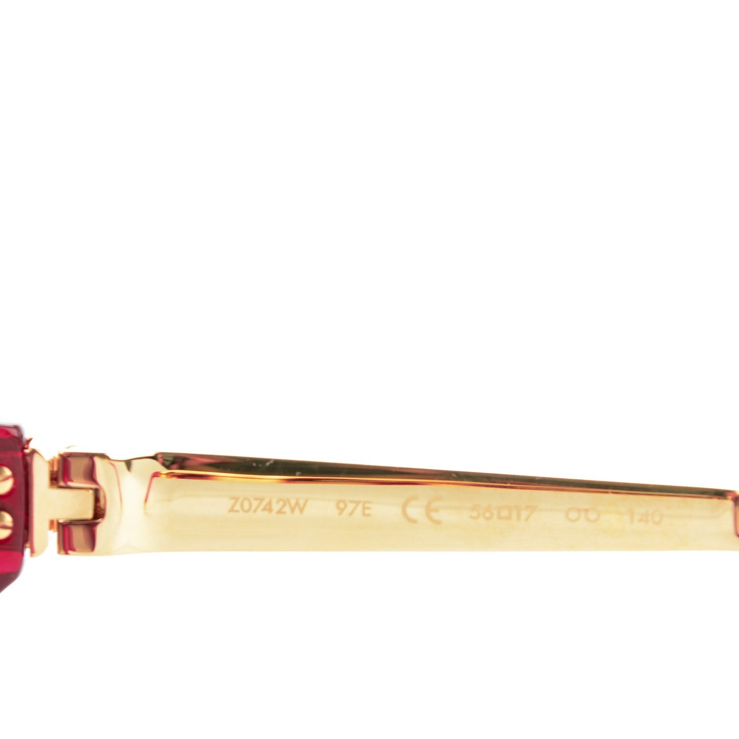 Petit Soupcon Cat Eye Sunglasses Z0742W Cherry