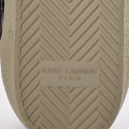 Saint Laurent Nappa Womens Star Court Sneakers 37 Black 6 of 8