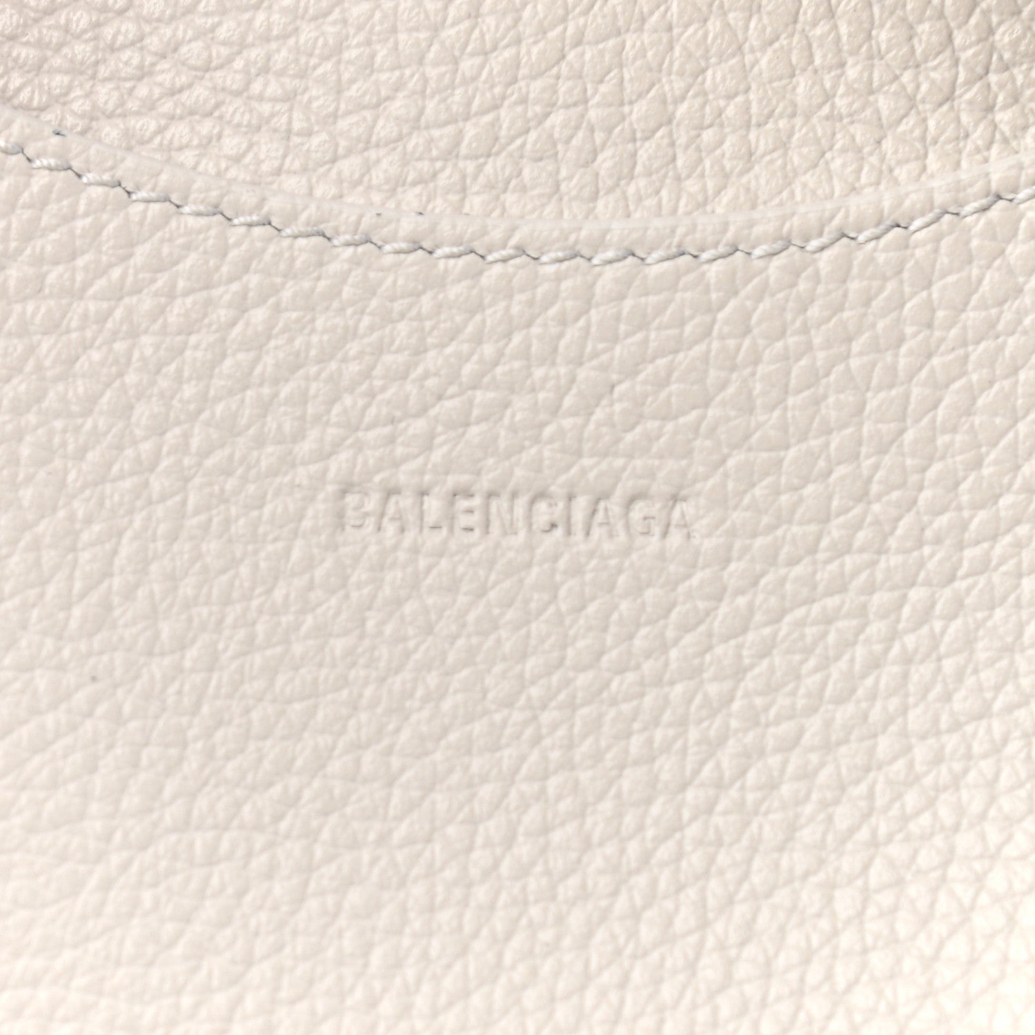 Balenciaga Grained Calfskin Neo Classic Silver Hardware Mini City Chalky White 6 of 10