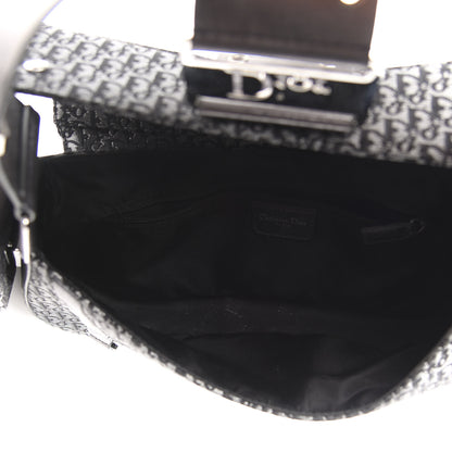 Christian Dior Metallic Monogram Street Chic Shoulder Bag Black 5 of 13