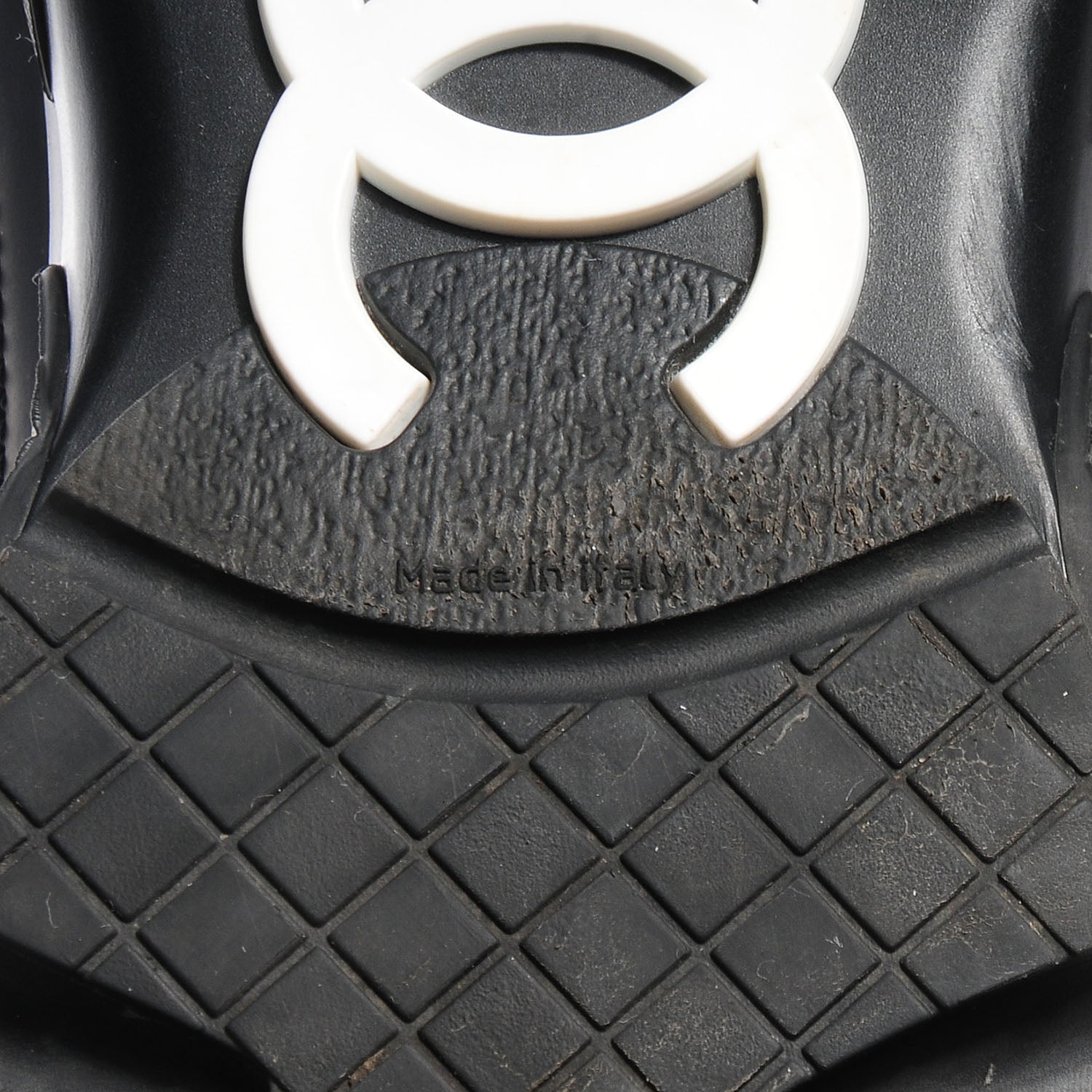 Chanel Neoprene Quilted Sneakers 42 Black 9 of 9