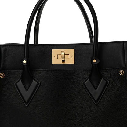 Louis Vuitton Calfskin Monogram Tufting On My Side Black 7 of 10