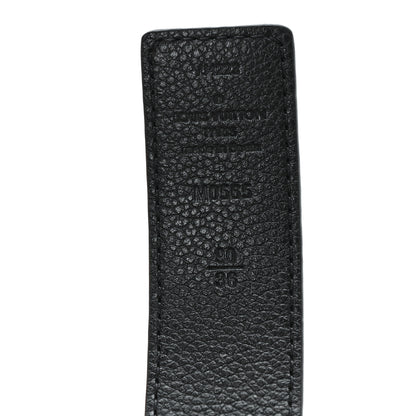 Louis Vuitton Calfskin Monogram 30mm LV Initiales Reversible Belt 90 36 Black 3 of 6