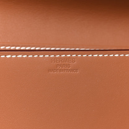 Hermes Swift Shadow Clutch 29 Gold 5 of 9