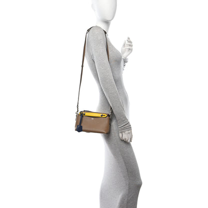 Fendi Vitello Dolce 4 Color Mini By The Way Boston Bag Sand Blueberry Multicolor 2 of 10