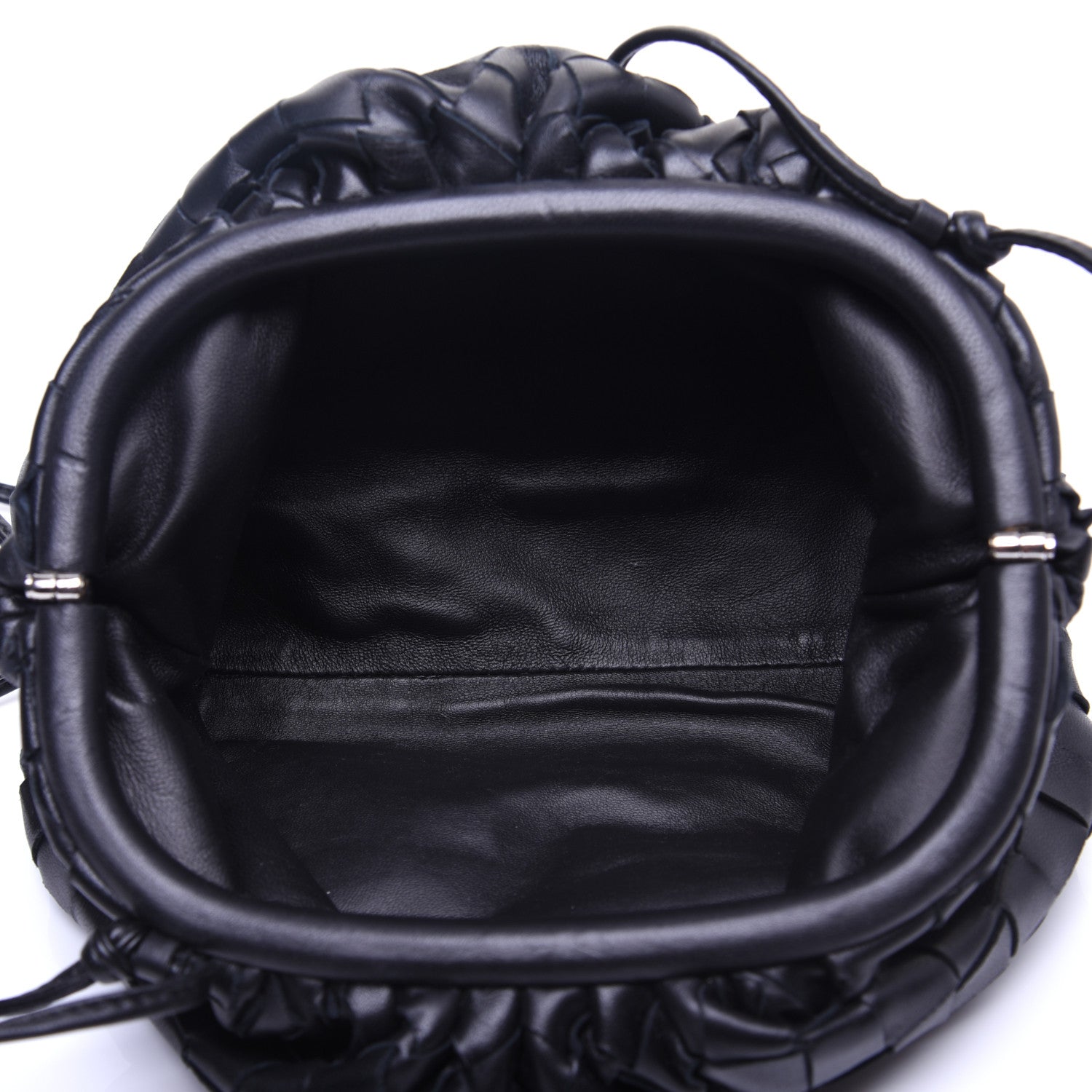 Bottega Veneta Nappa Intrecciato The Mini Pouch Black 5 of 10