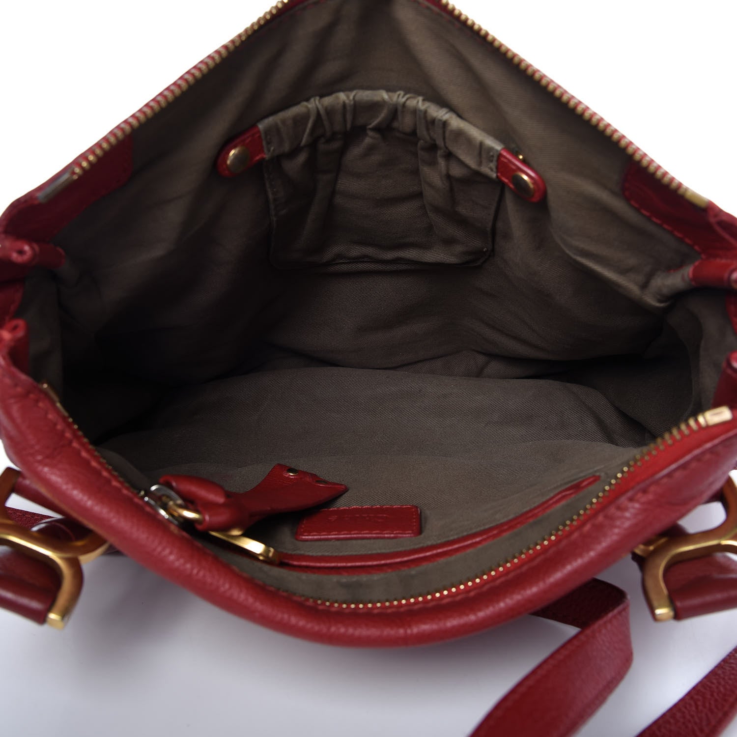 Chloe Calfskin Medium Marcie Satchel Acerola 5 of 13