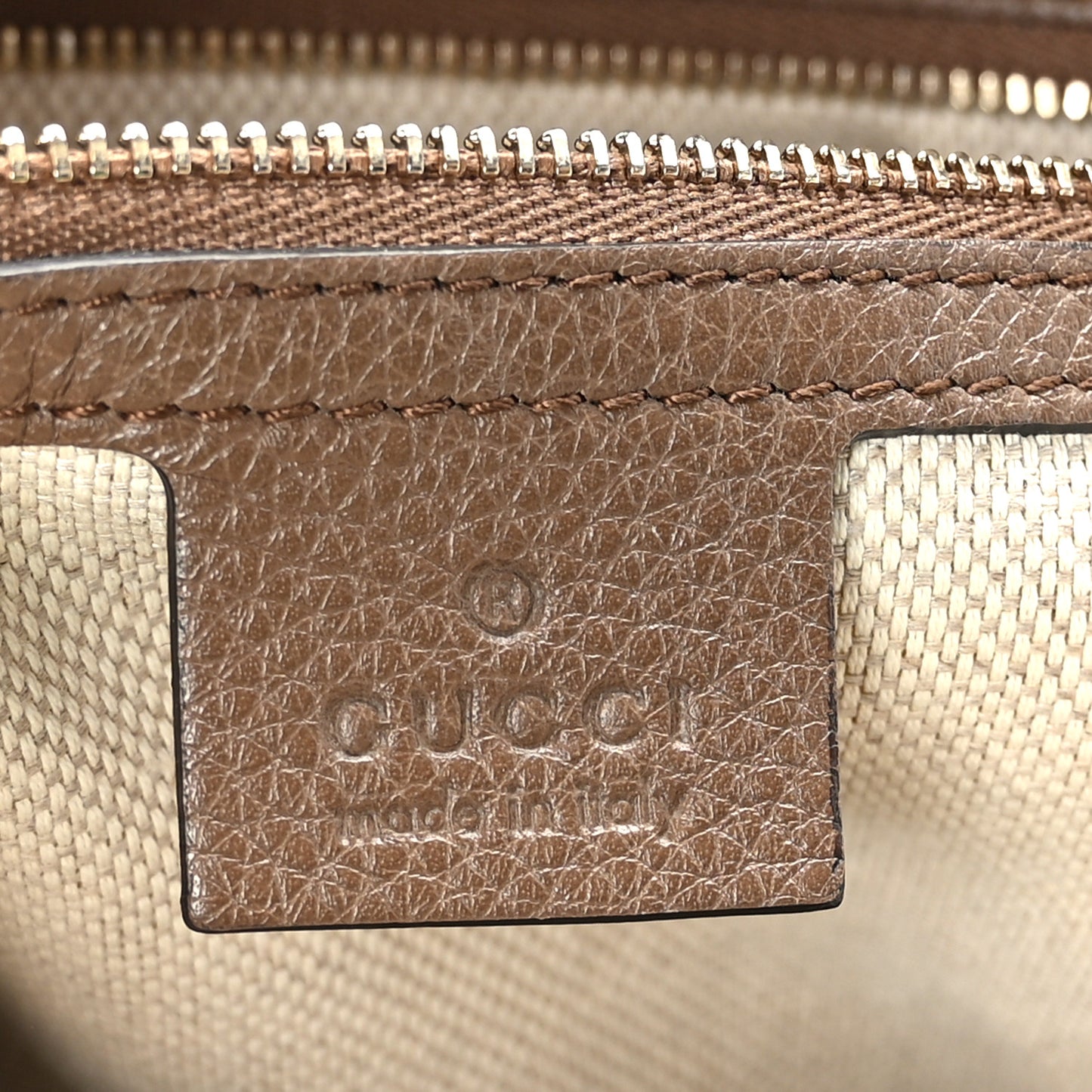 Cellarius Calfskin Medium Soho Chain Hobo Acero
