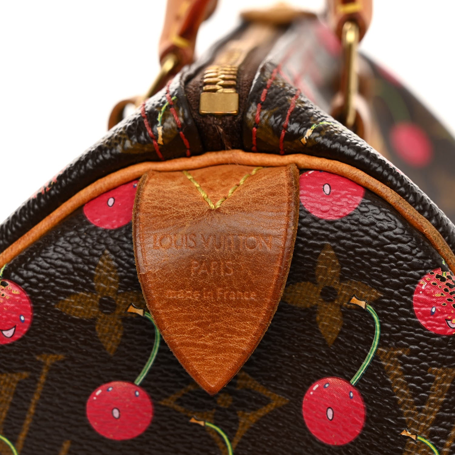 Louis Vuitton LOUIS VUITTON Monogram Cerises Speedy 25 6 of 11