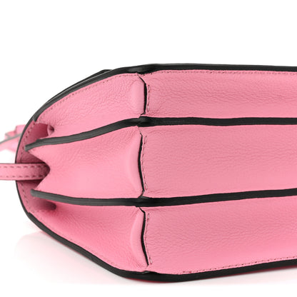 Versace Grained Calfskin La Medusa Flap Shoulder Bag Pink 8 of 11