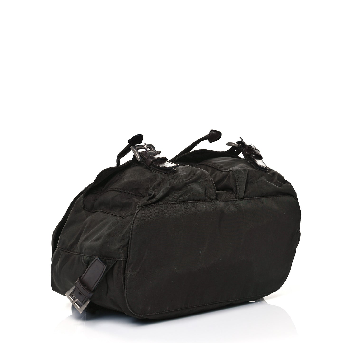 Nylon Vela Small Backpack Ebano