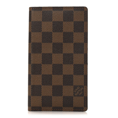 Louis Vuitton Damier Ebene Checkbook Cover Wallet 1 of 6