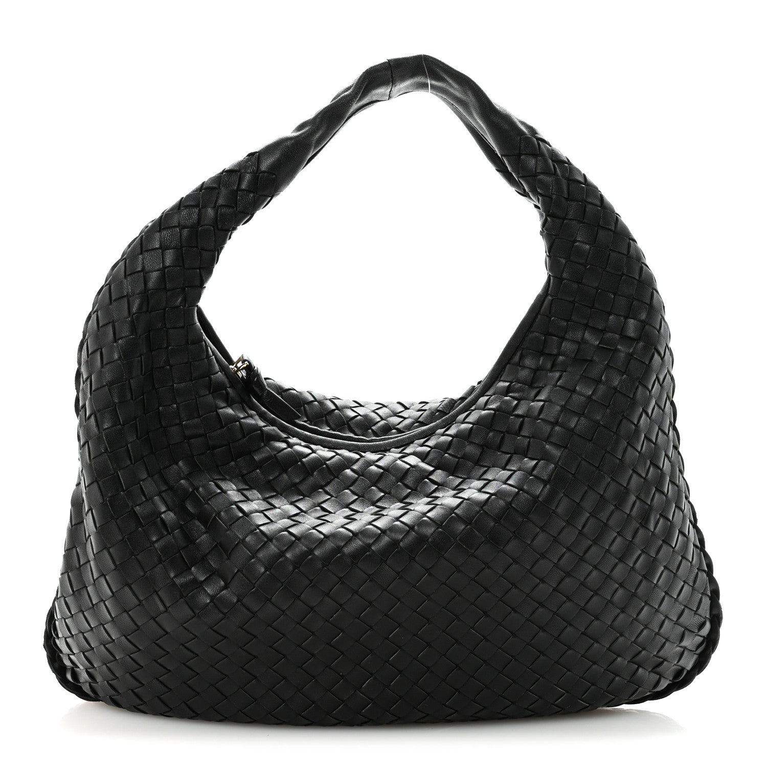 Bottega Veneta Nappa Intrecciato Medium Veneta Hobo Black 1 of 9