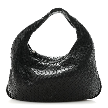 Bottega Veneta Nappa Intrecciato Medium Veneta Hobo Black 1 of 9