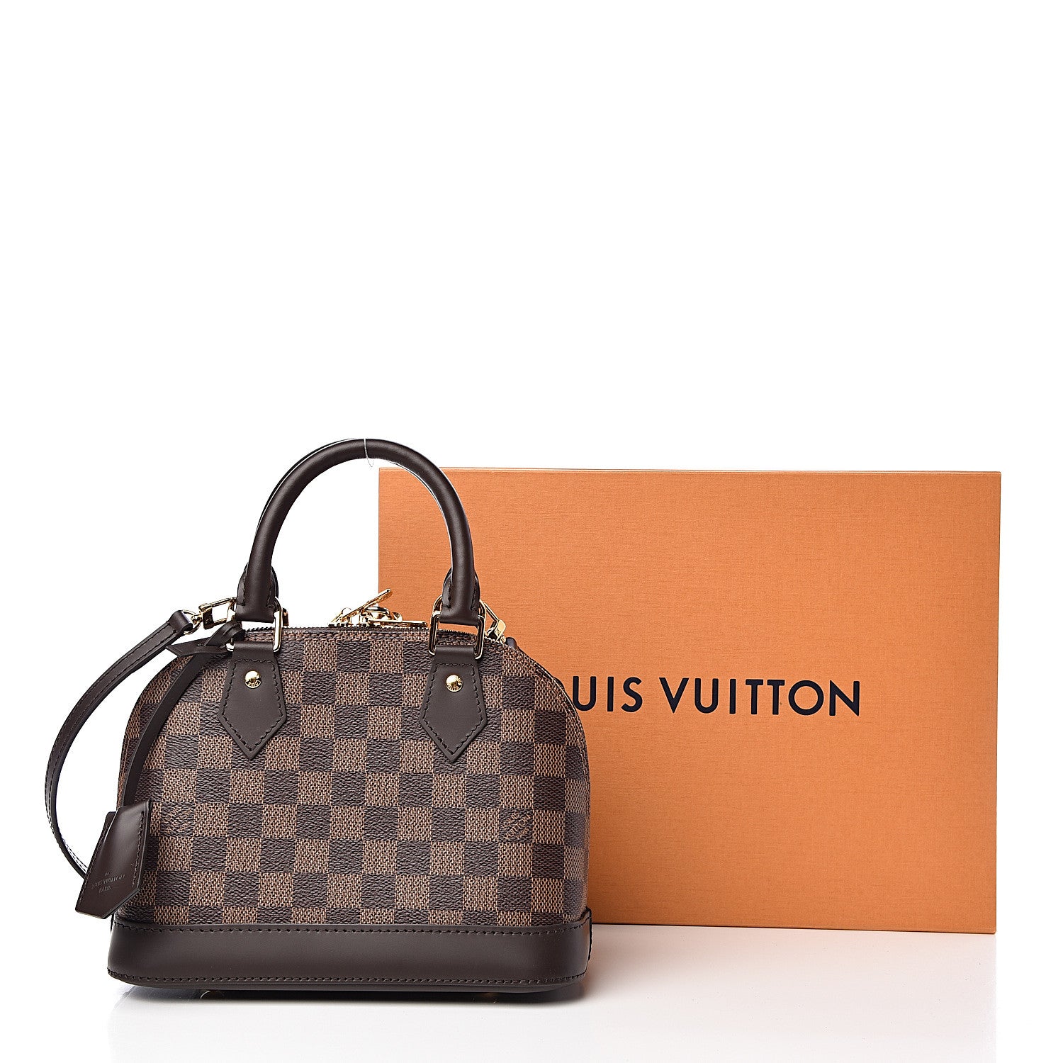 Louis Vuitton Damier Ebene Alma BB 11 of 11