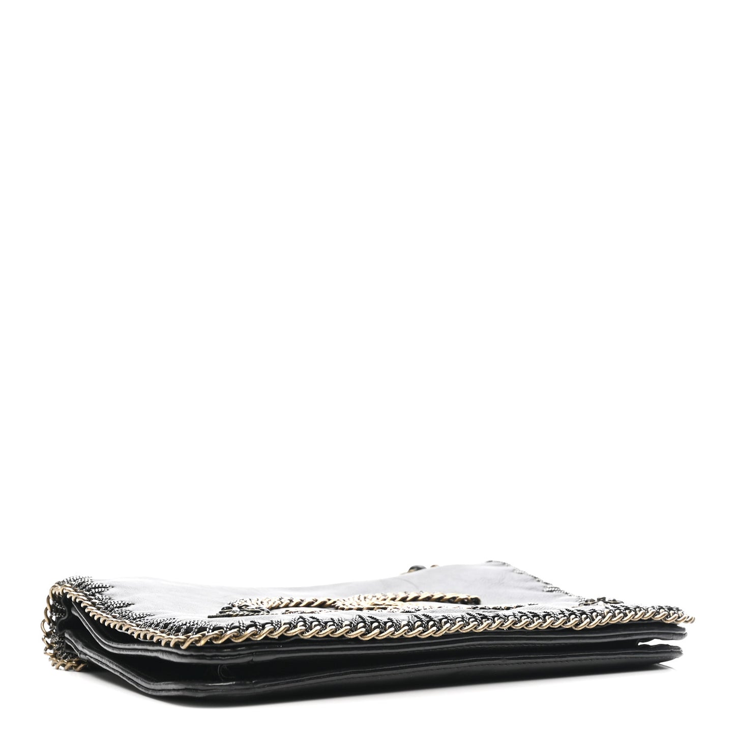 Calfskin Chain CC Byzance Flap Black