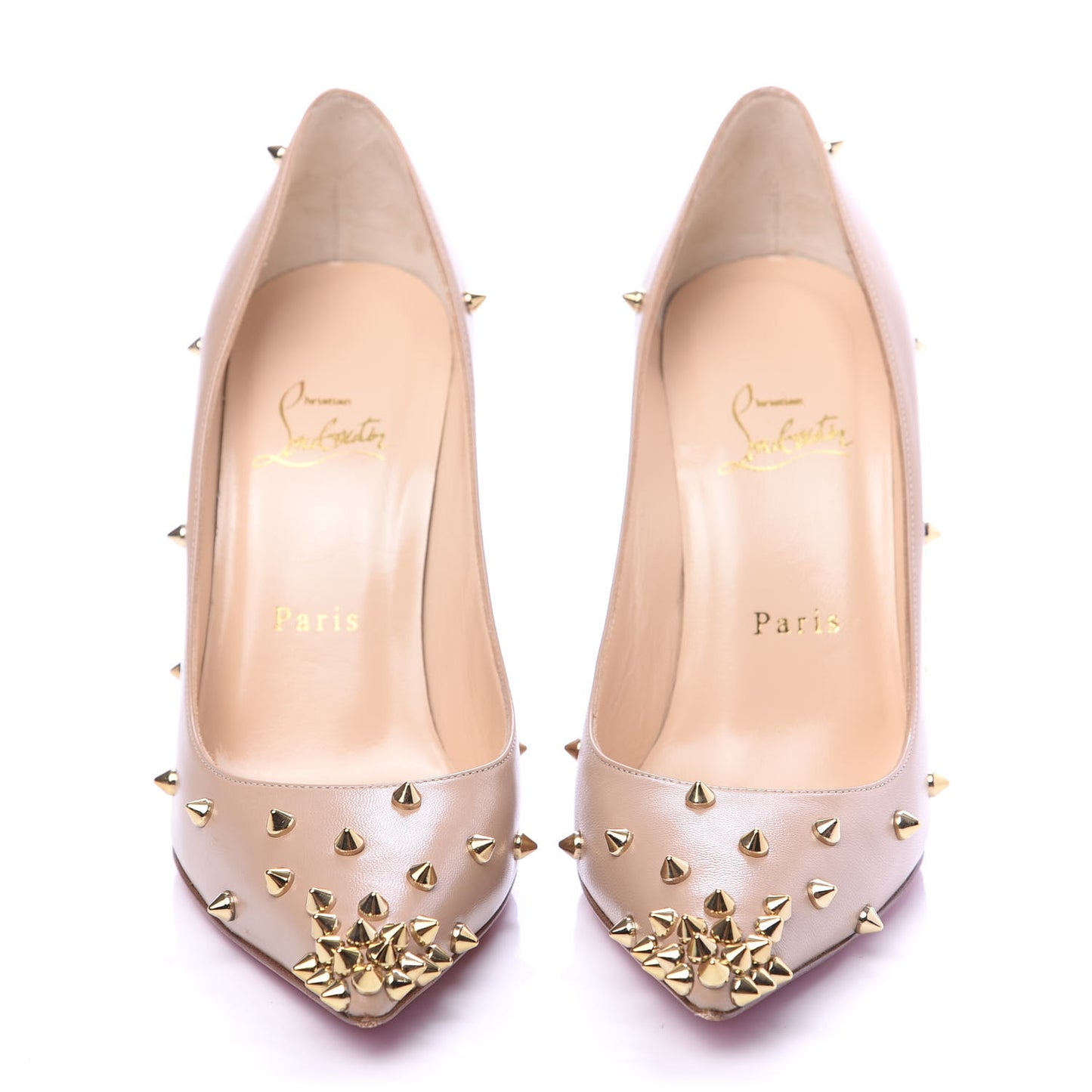 Kid Degraspike 100 Pumps 38 Nude Gold
