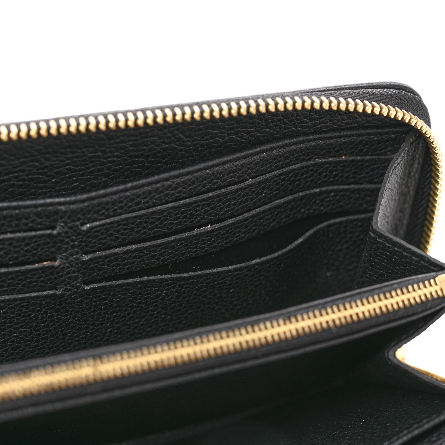 Louis Vuitton Empreinte Zippy Wallet Black 7 of 11