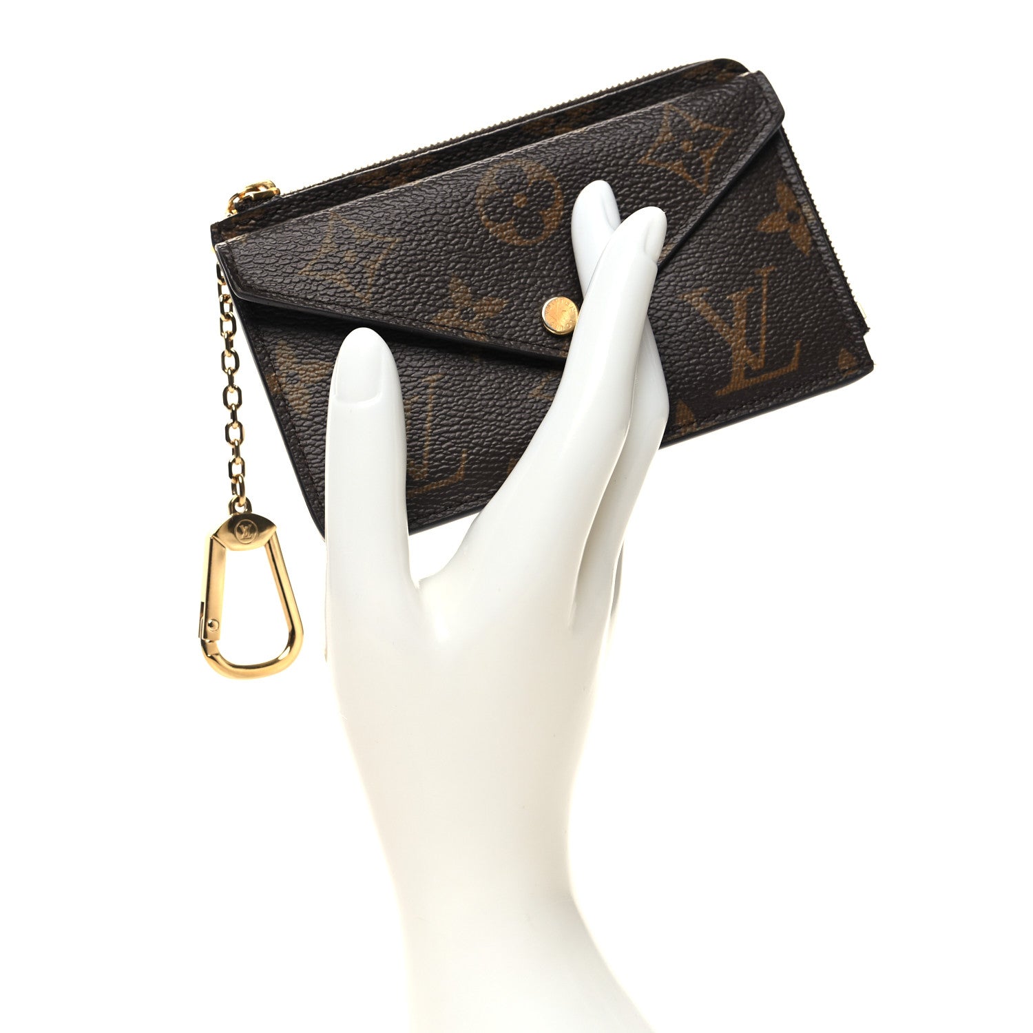 Louis Vuitton Monogram Recto Verso Card Holder Black 2 of 8