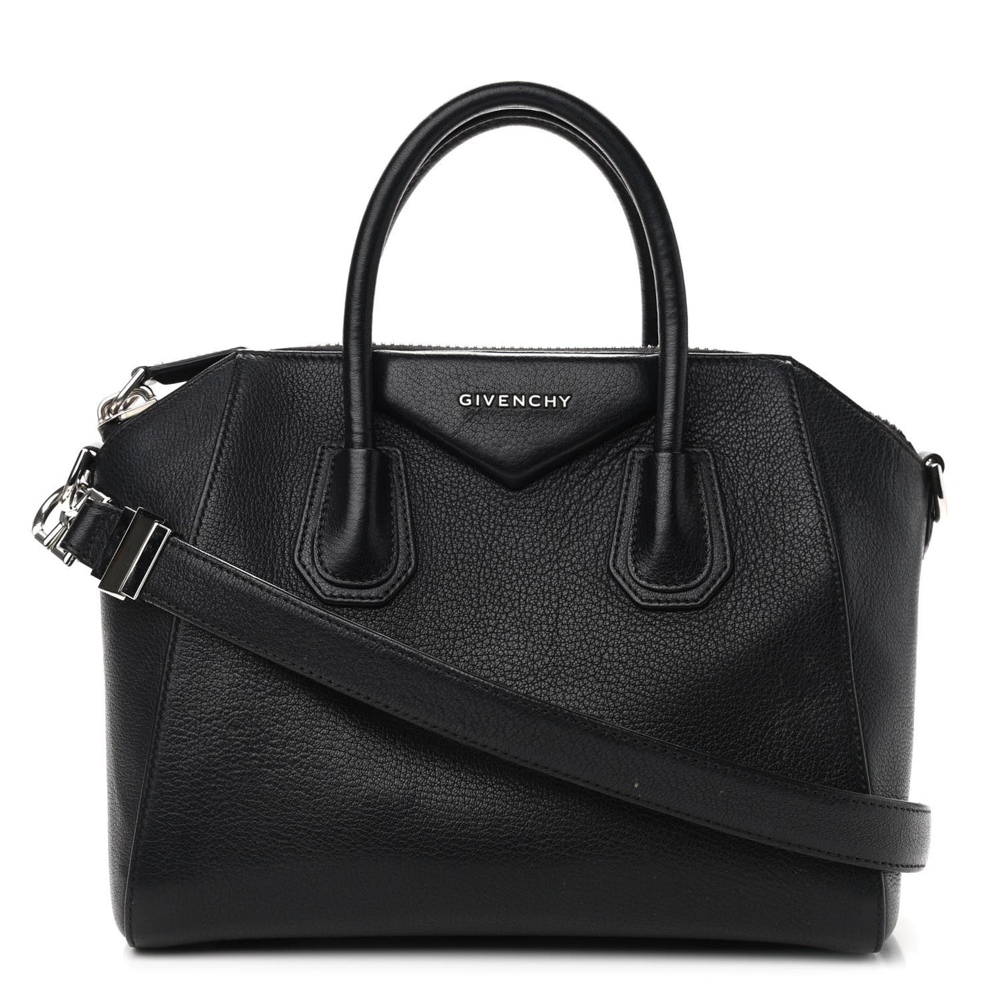 Sugar Goatskin Small Antigona Black