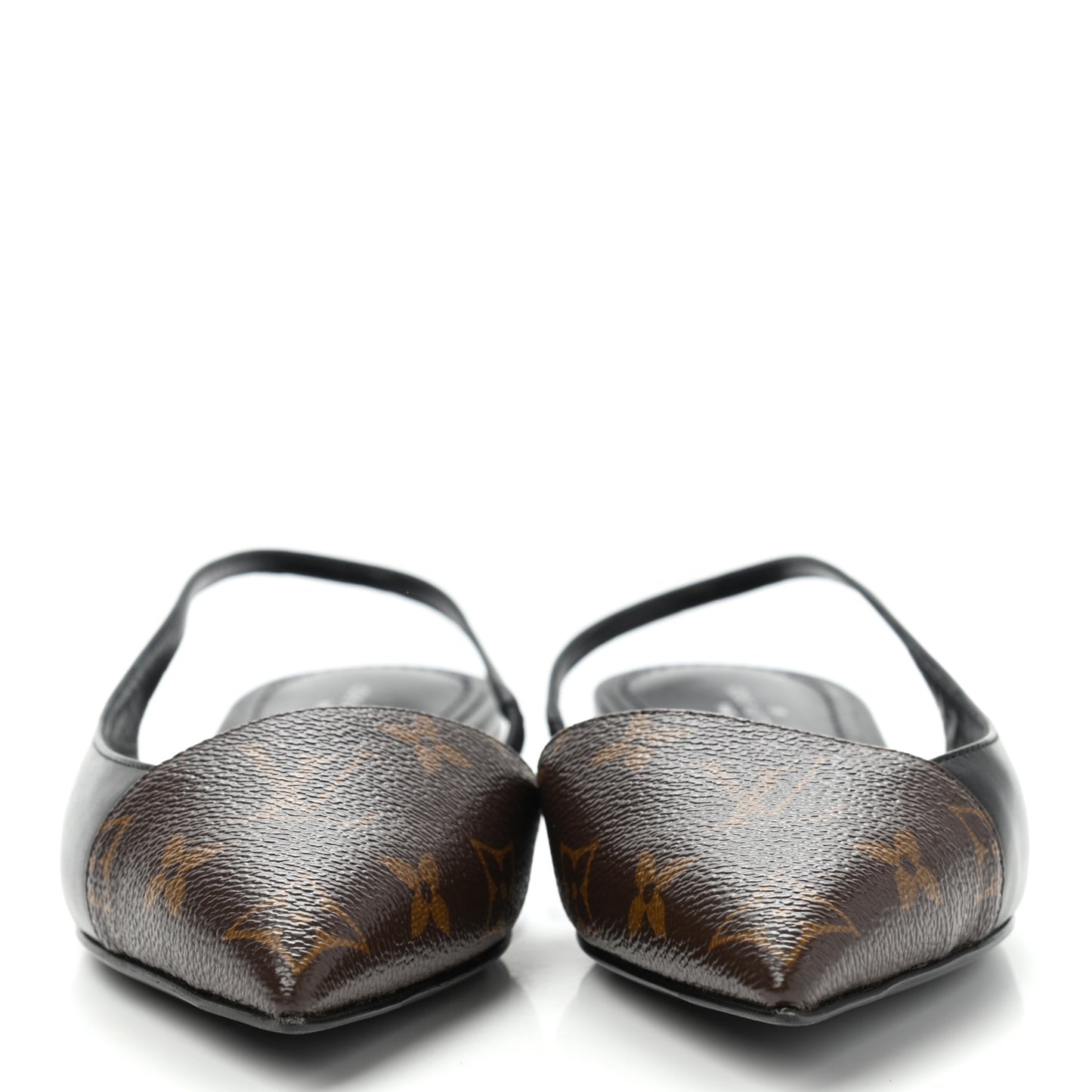 Patent Monogram Cherie Slingback Ballerina Flats 36.5