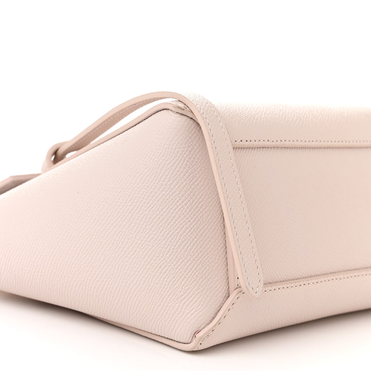 Grained Calfskin Nano Belt Bag Peony