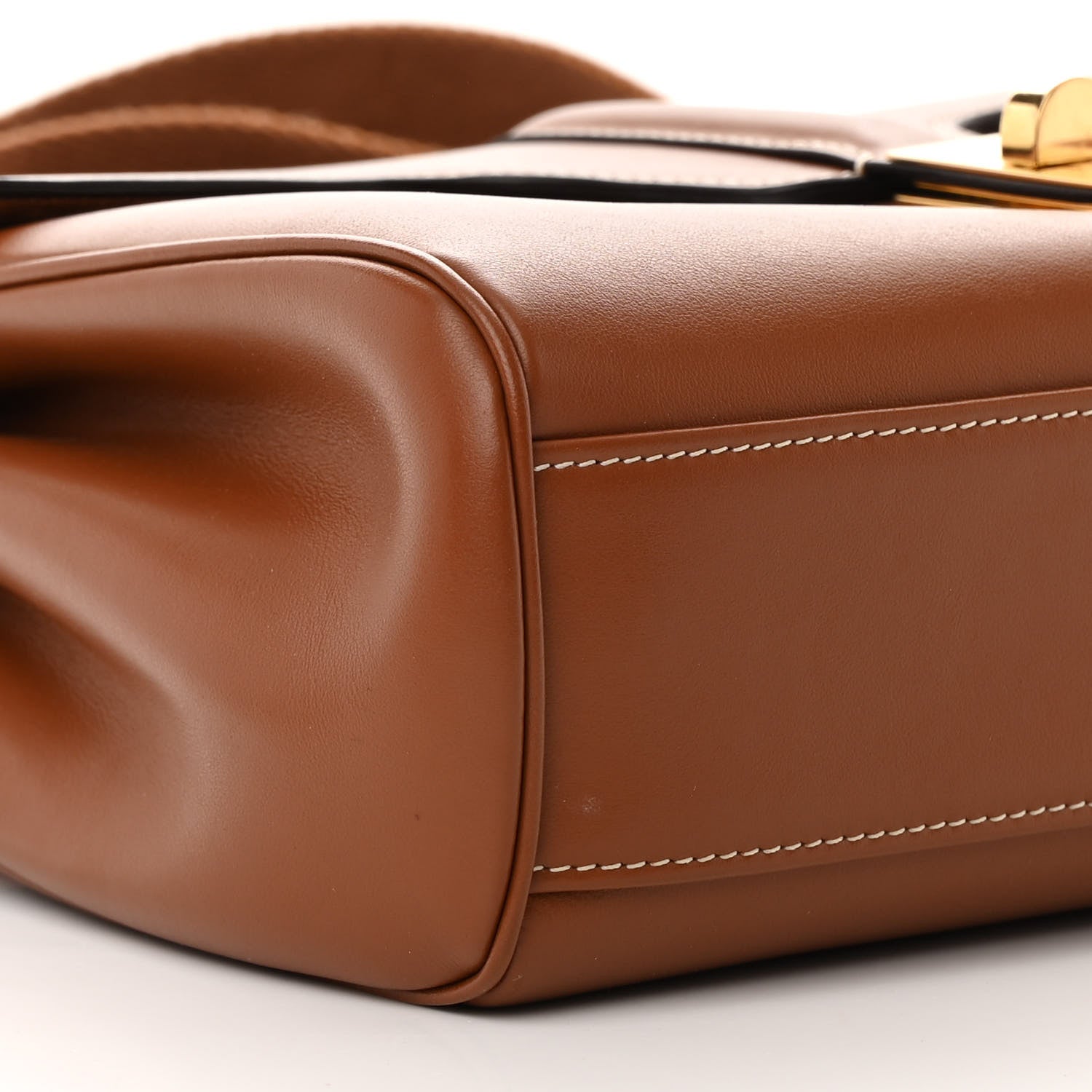 Celine Smooth Calfskin Teen Soft 16 Shoulder Bag Tan 10 of 13