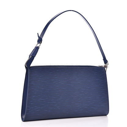 Louis Vuitton Epi Pochette Accessories 24 Myrtille 2 of 8
