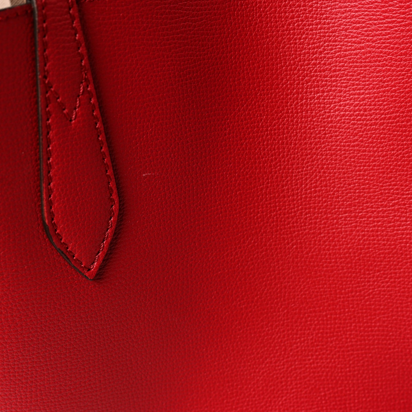Haymarket Check Medium Reversible Tote Red