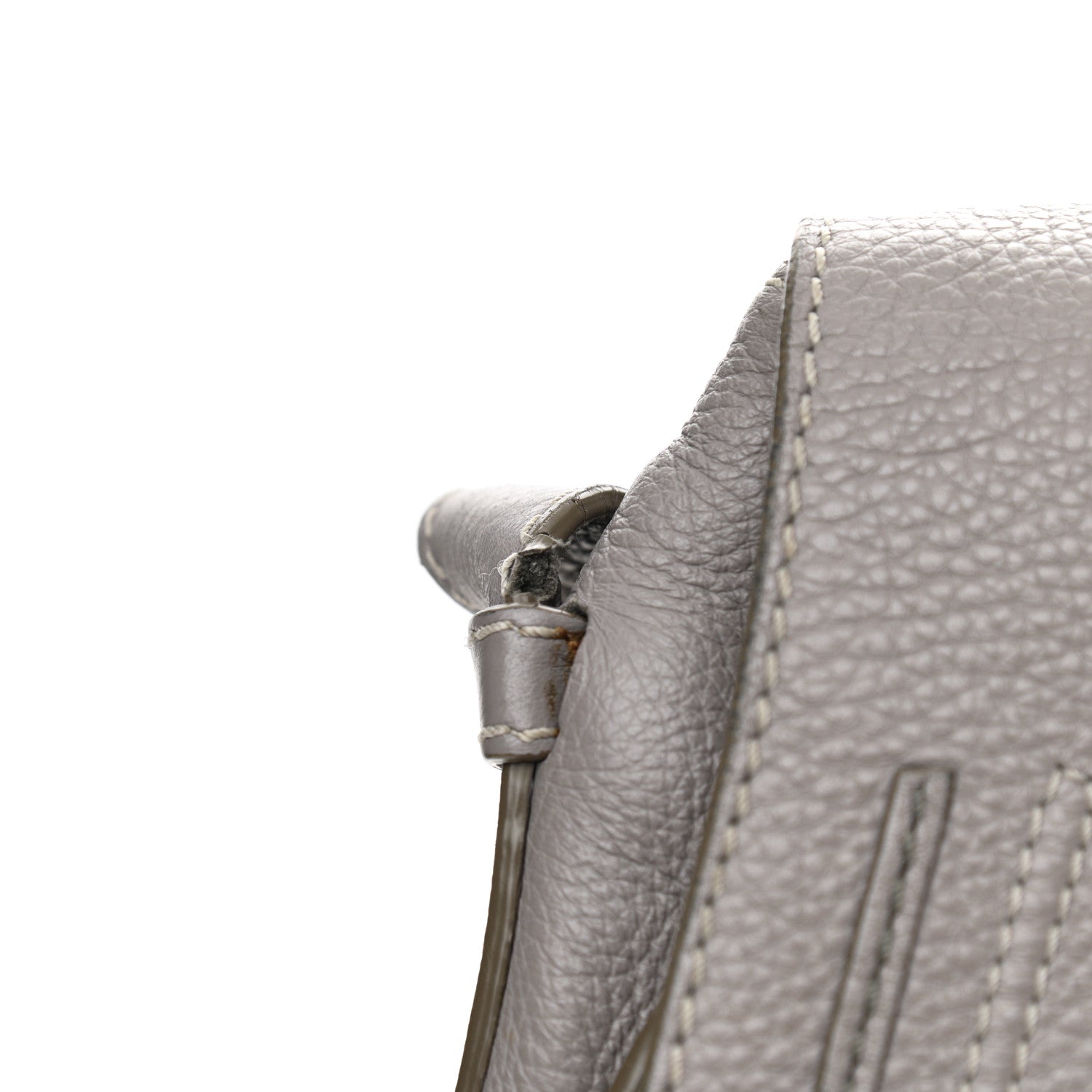 Chloe Calfskin Medium Marcie Round Crossbody Bag Cashmere Grey 8 of 32